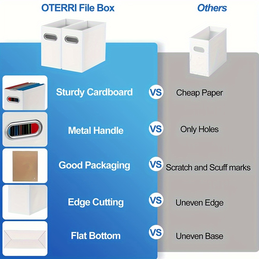 Pacco Di 5 Scatole Per Riviste, Organizzatore Di File, Cartella In Piedi  Impermeabile, Portariviste, Portafile Pieghevole, Porta Riviste In Cartone,  Organizzatore Di Archiviazione Per Forniture Per Ufficio - Temu Italy