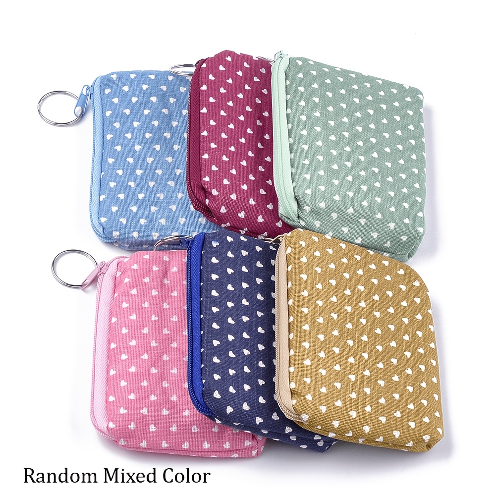 12pcs Heart Pattern Clutch Bags With For Purse Making 120-122x88-92x12-13mm Random Mixed Color, Diy Wallet Making