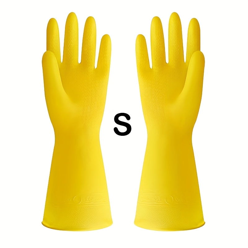 TEMU 4pairs Thick Gloves, Kitchen Cleaning Gloves, Household Gloves, Durable Laundry Gloves, Cleaning Supplies