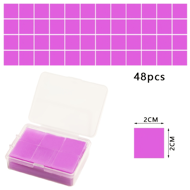 TEMU Diamond Painting Kit With 48pcs Per Box, Including Diamond Clay, 0.79 X 0.79 Inch Glue, A Storage Box, Craft Additions, And Tools For 5d Diamond