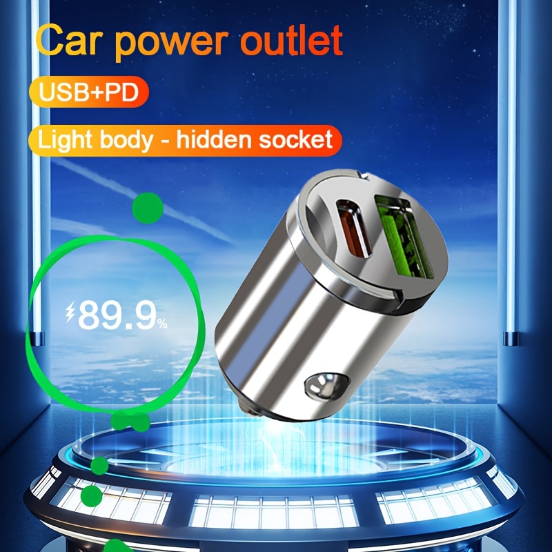 Pd Typ C / QC 3.0 USB Ladegerät Steckdose Digital Spannung Display Adapter  Wasserdicht für 12v 24v Auto LKW Boot RV Motorrad