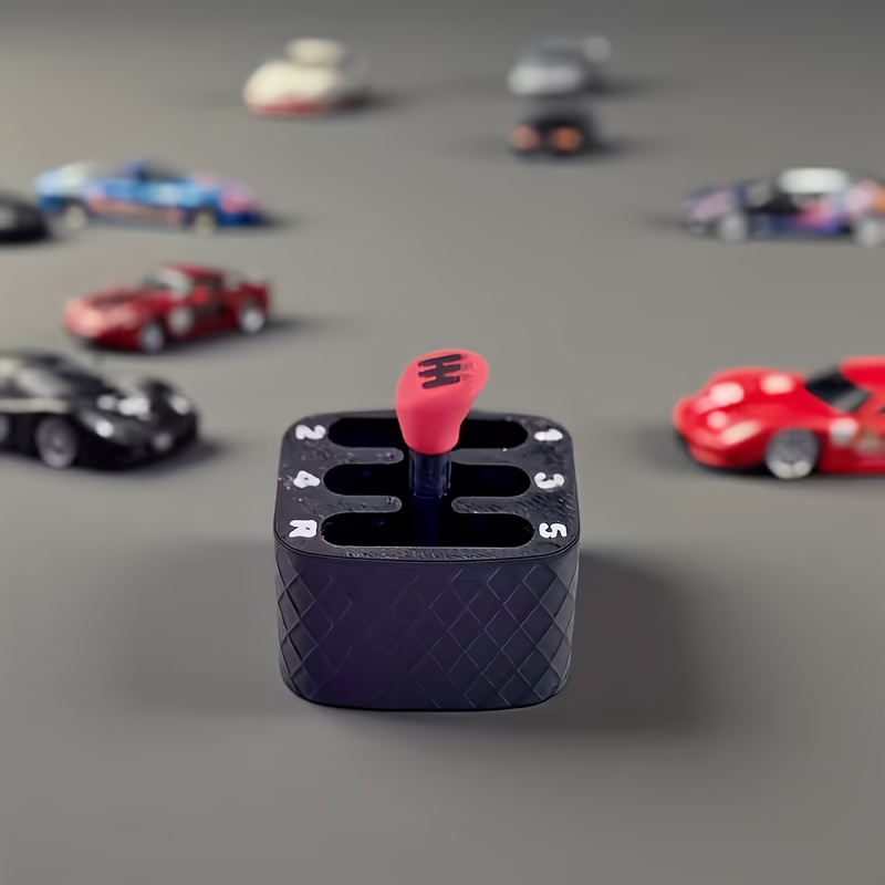 realistic manual transmission gear shifter square stick shift stress fidget toy with manual car gear shifter for desk for teen auto enthusiast gift for in car or office use