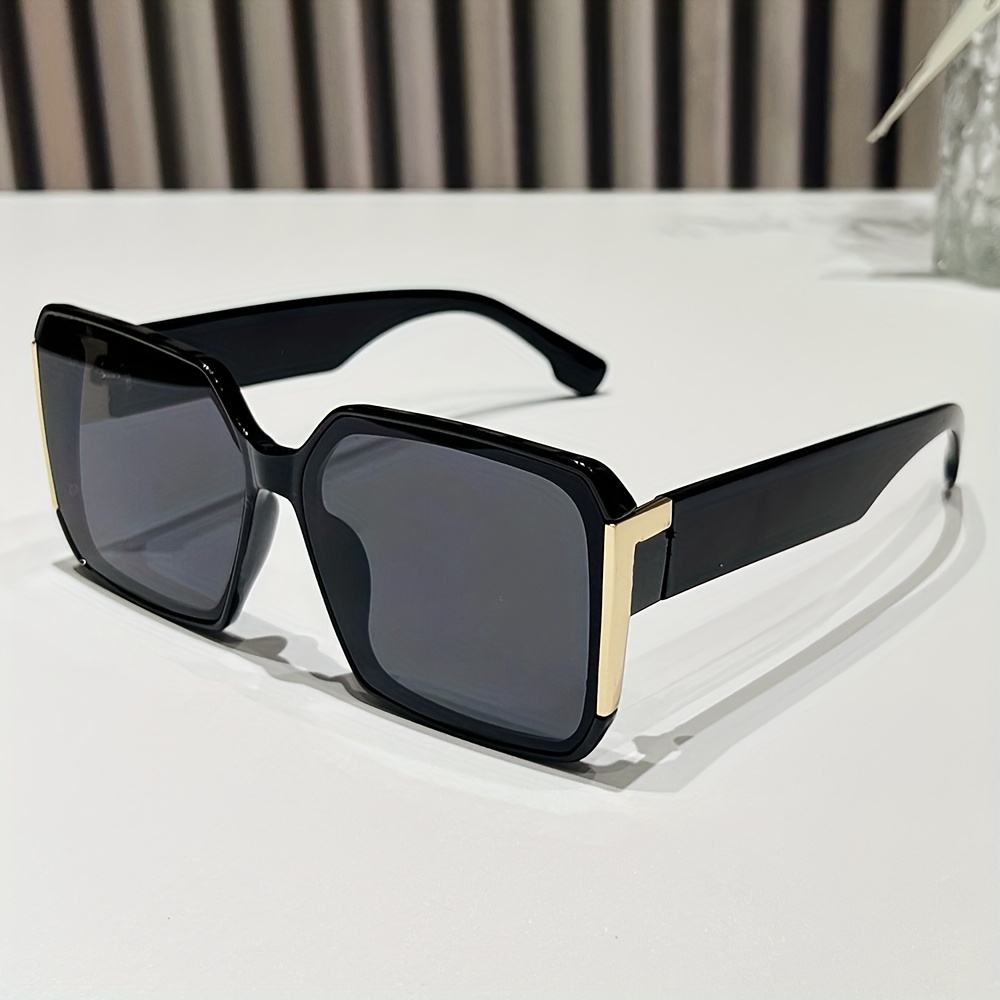 

Oversized Square For Women Casual Summer Fashion Anti Glare Sun Shades For Vacation Beach Party