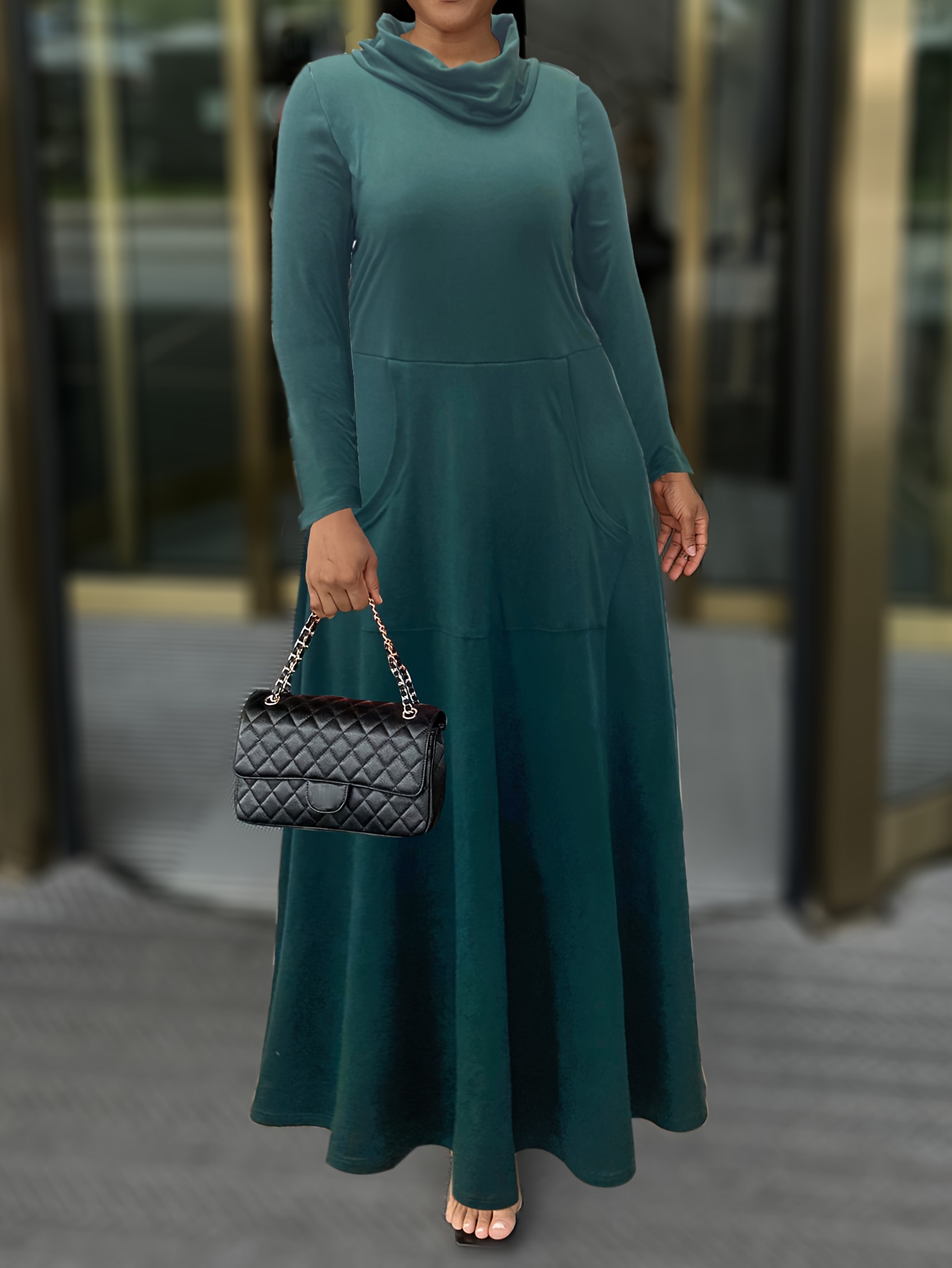 zara pink long sleeve dress Zara Pink Satin High Neck Midi Dress With Jewel Buttons Size S Small l –  Afashionistastore main image 1