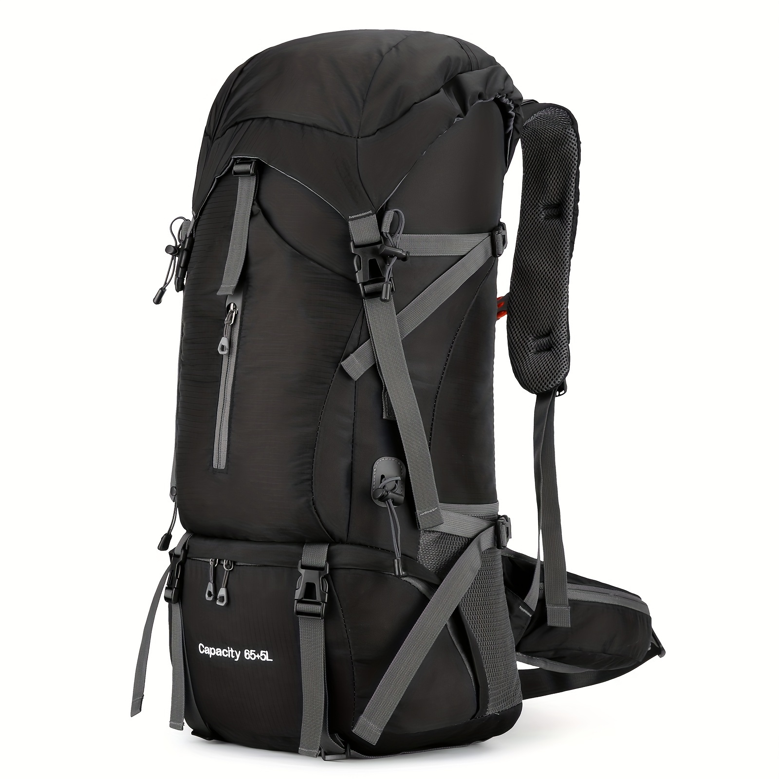 

70l Outdoor Hiking Waterproof Backpack - Camping Rucksack And Travel Shoulder Bag For Boundless Exploration