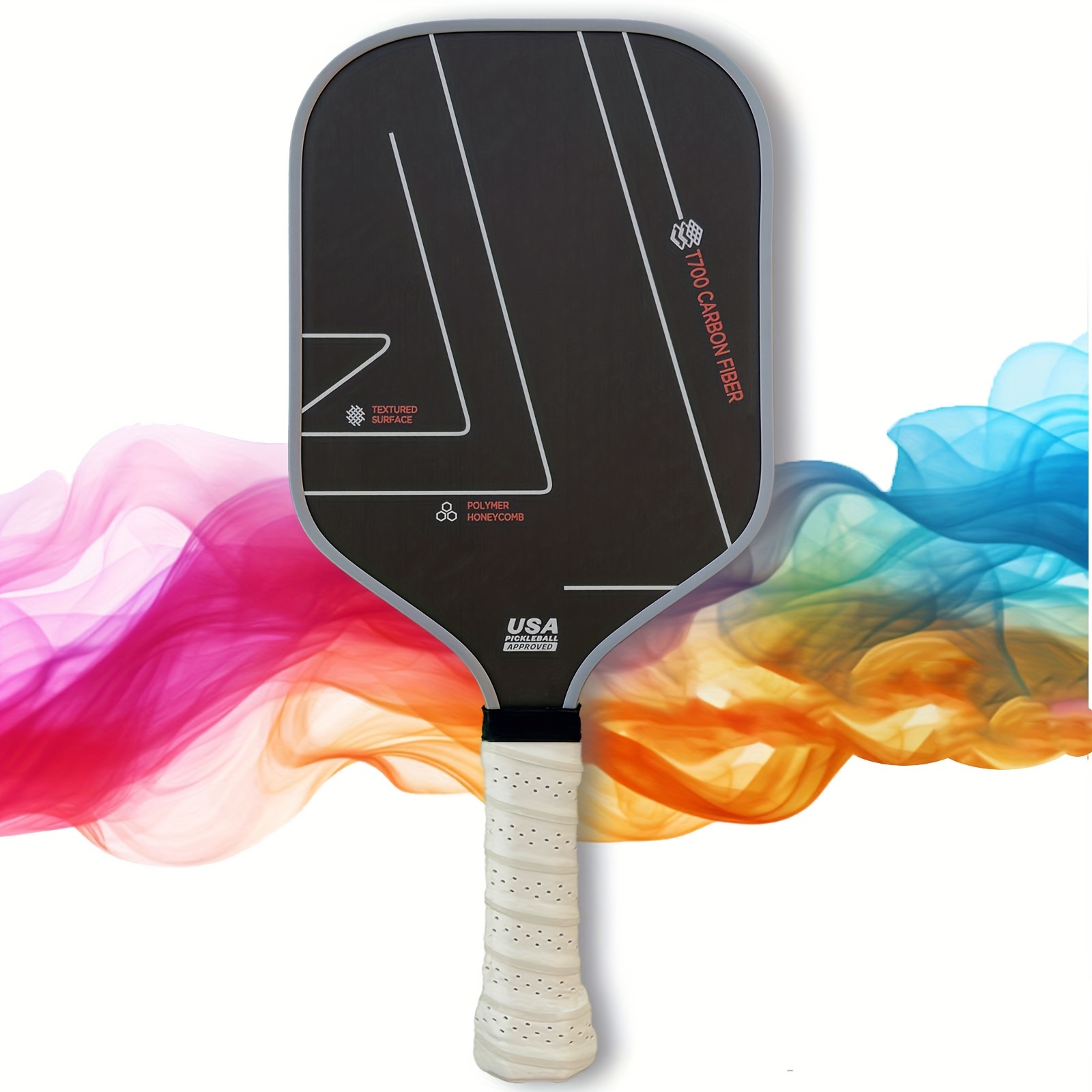 

Carbon Fiber Pickleball Paddle Fabric Frosted Surface, Dig Fat , Jx1 Pickleball Paddle Professional, Paddles, Fabric Surface Easy To Spin