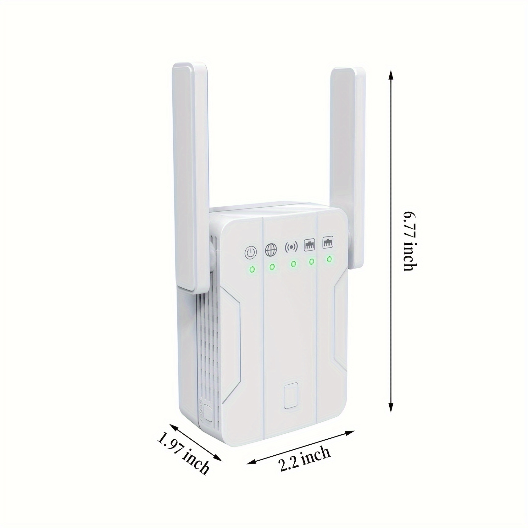 2023 WiFi Extender WiFi Booster, Cover up to 9800 sq.ft deals & 50 Devices WiFi Range