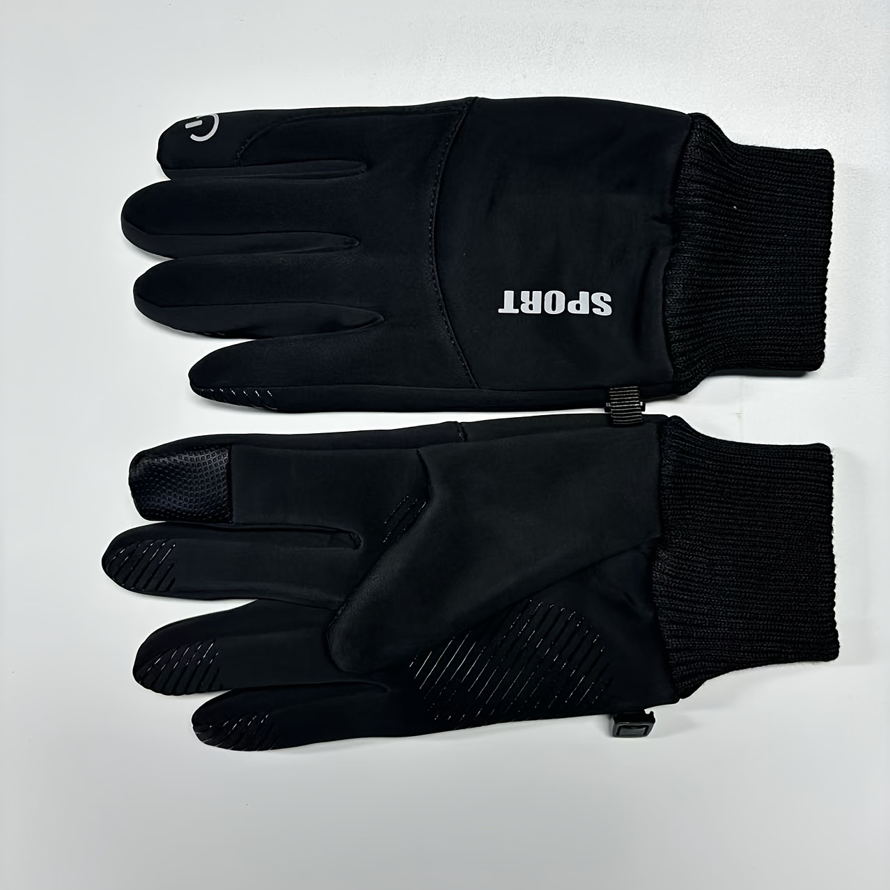 TEMU Guantes De Invierno Impermeables Y Cortavientos Para Hombres Y Mujeres, Guantes De Ciclismo Cálidos Antideslizantes Para Deportes, Pesca,