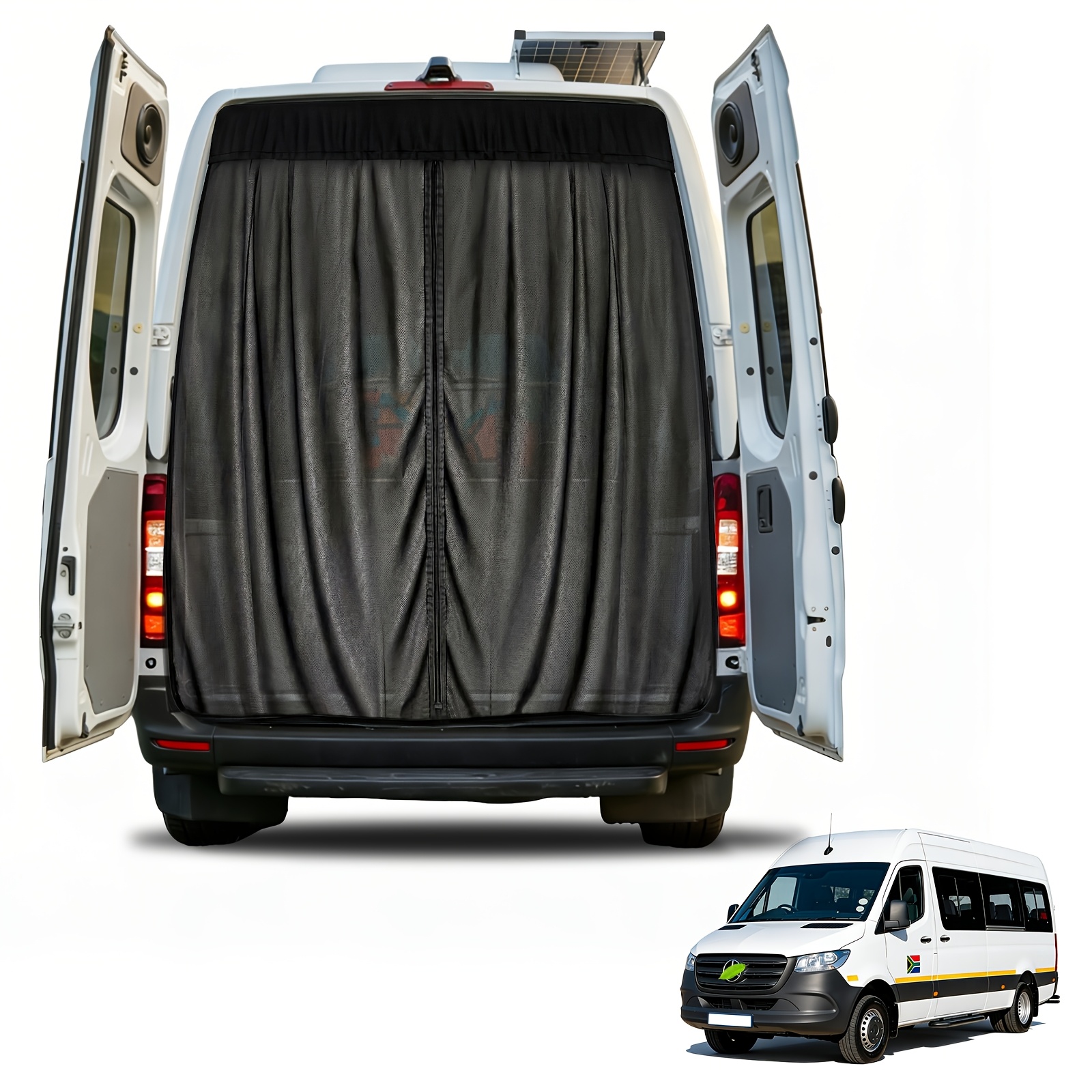 Magnetic Van Insect Protection Tailored For , Car Insect Net, Nets For Tailgate, Zip In Door, Insect Screen
