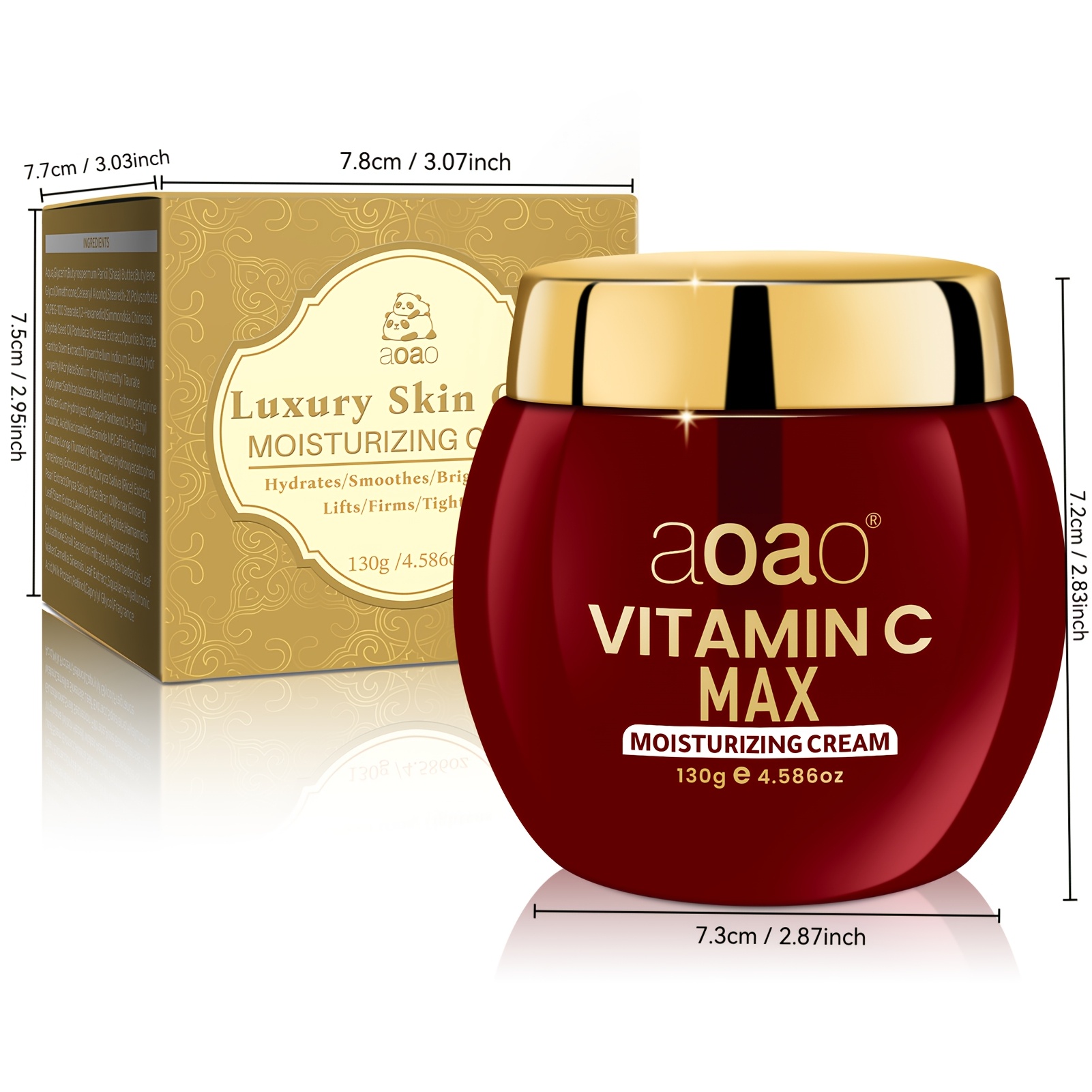 Vitamin C MAX Facial Moisturizing Cream with Niacinamide & Peptide