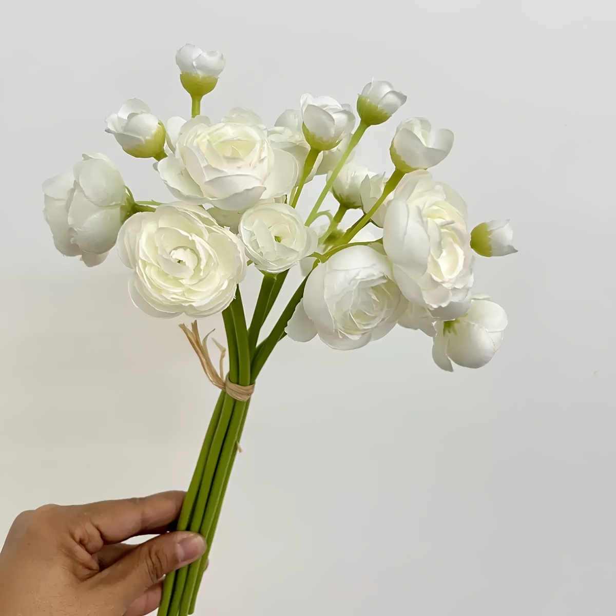 Image of 6pcs Elegant And Realistic Simulation Bouquet Of Roses With Stems-very Suitable For Home, Office, Wedding, Birthday And Valentine's Day Decoration-the Perfect Decoration For .