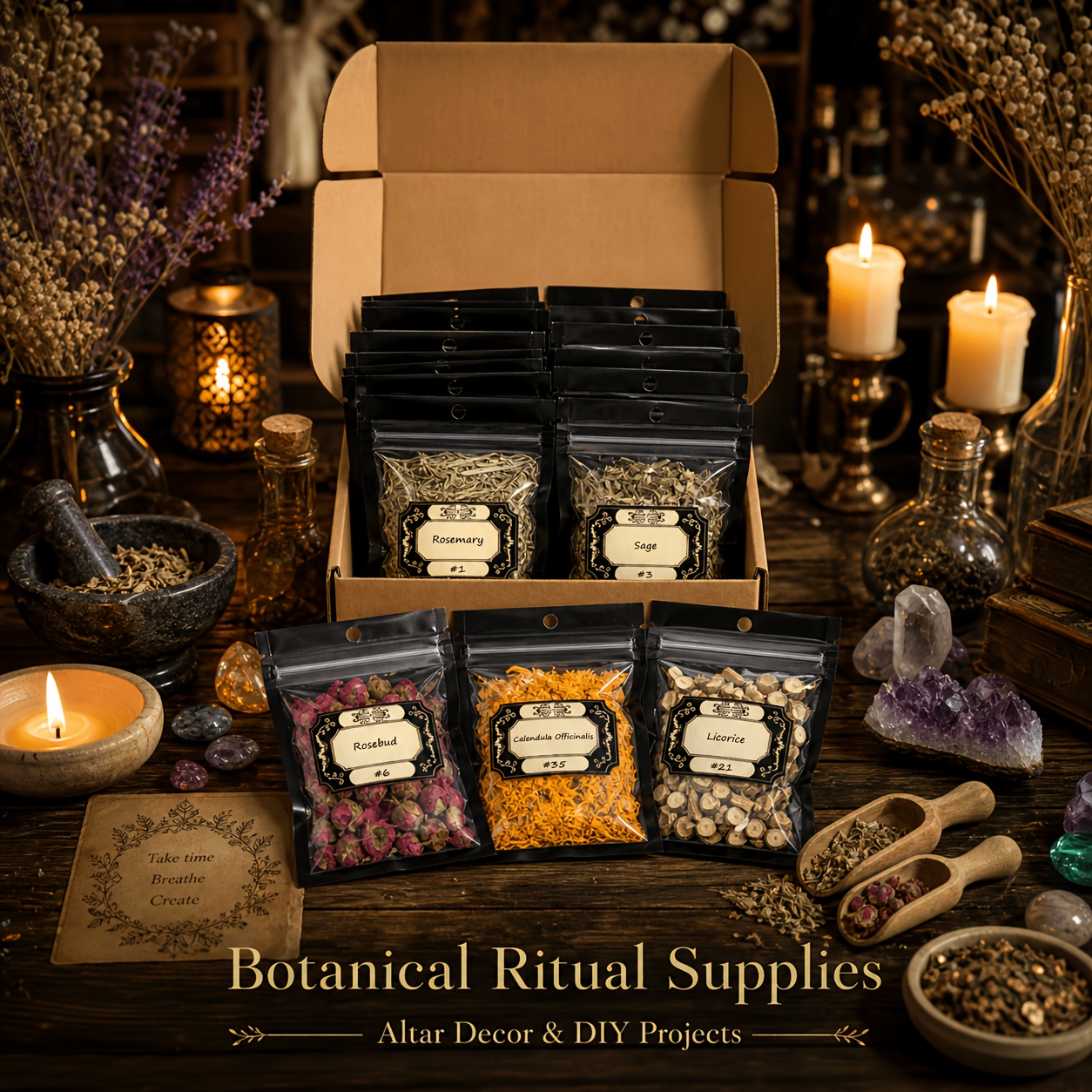 witchy stuff sold on Temu United States
