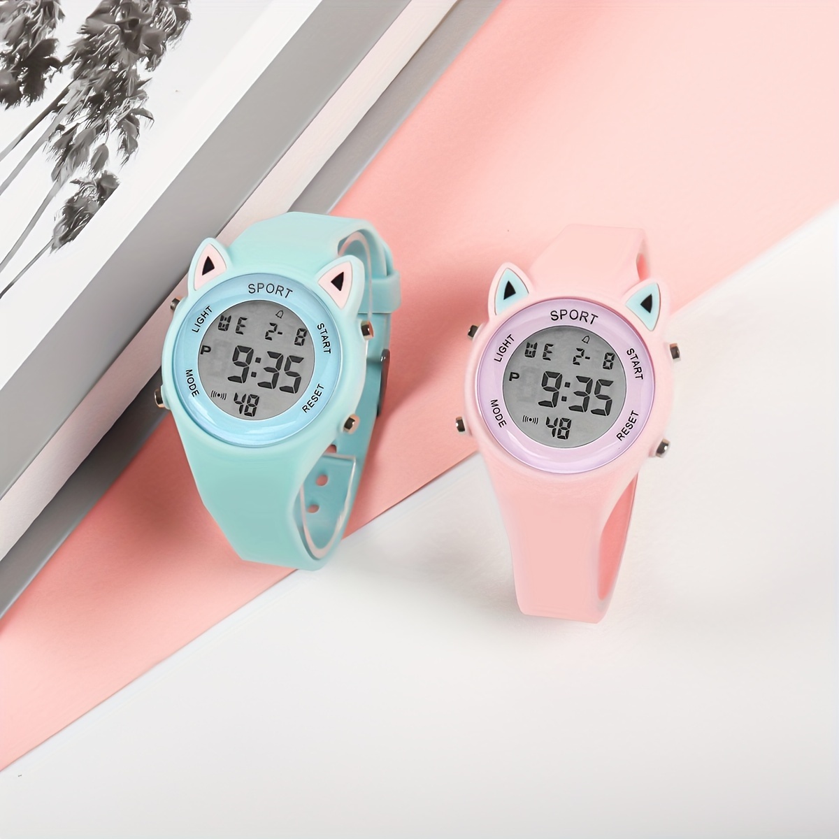 2pcs hot selling s electronic ears led student Temu New Zealand