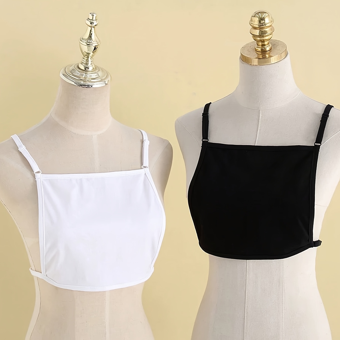 TEMU 1pc Of Strapless Chest Wrap To Prevent Wardrobe Malfunctions, Featuring A Low-cut Neckline For Tops And Lingerie
