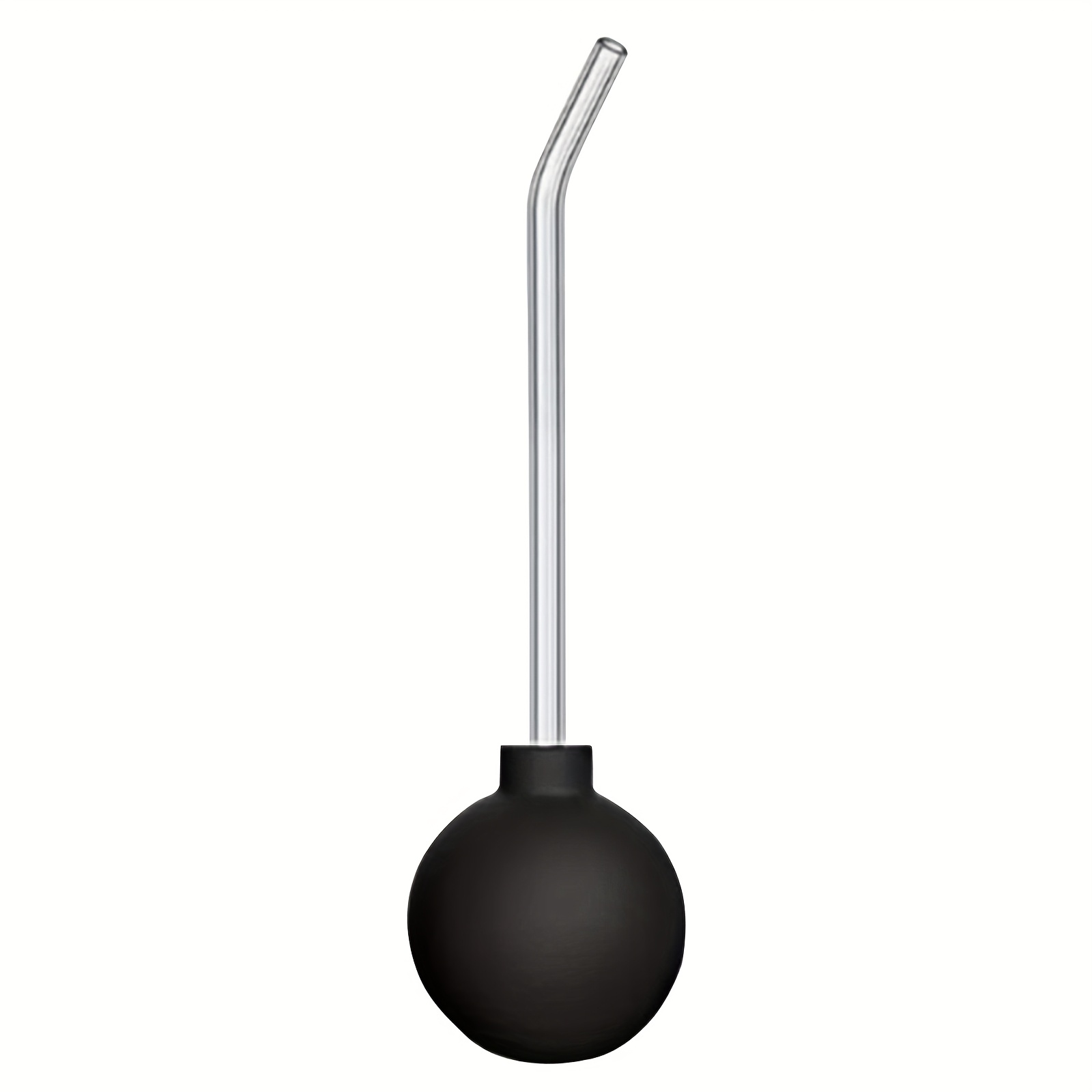 Image of 1 Pack Glass Tonsil Stone Remover Tool With 15° Angled Tip, Silicone Cap, , White, For Oral Hygiene