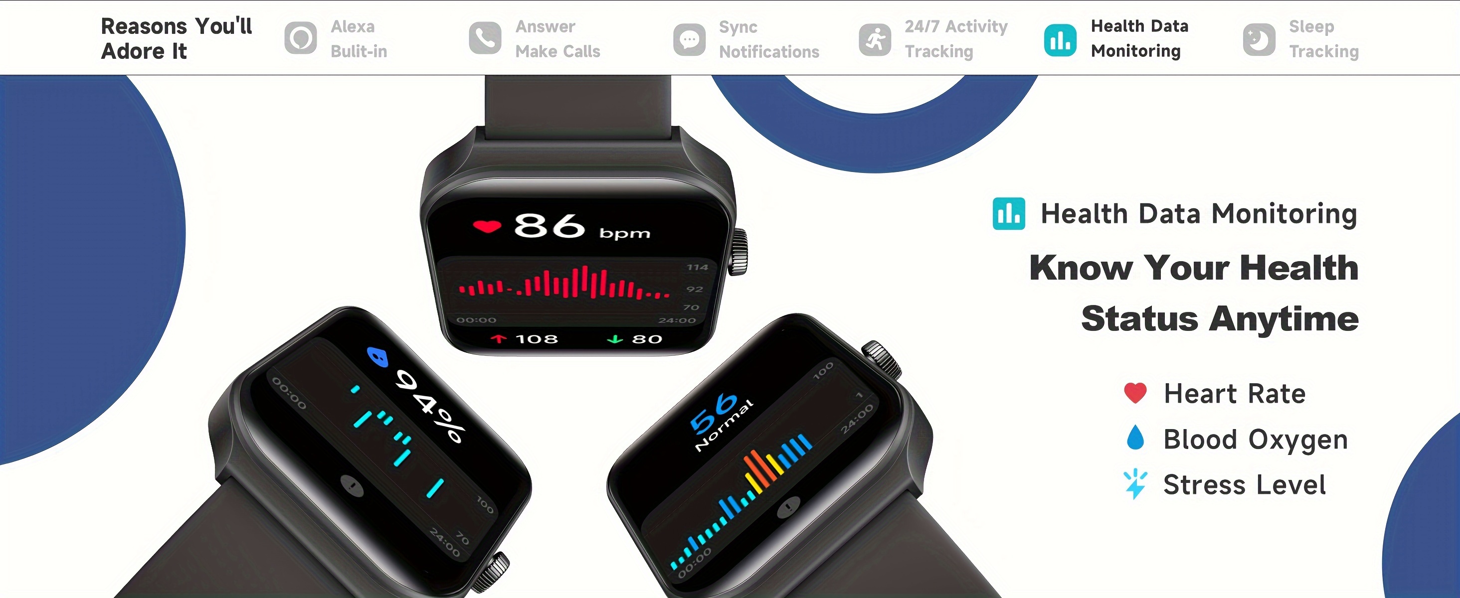 [Smart Watch] TOOBUR Smart Watch | 1.95