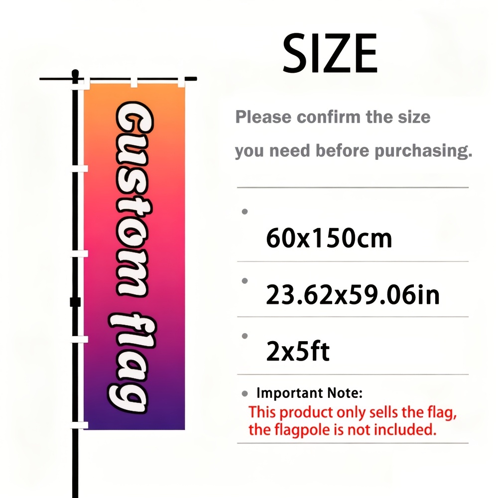 TEMU Personalized Custom Advertising Banner Japanese Banner, Knit Material, Double-sided Printing, Multiple Sizes Available, Vibrant Colors,