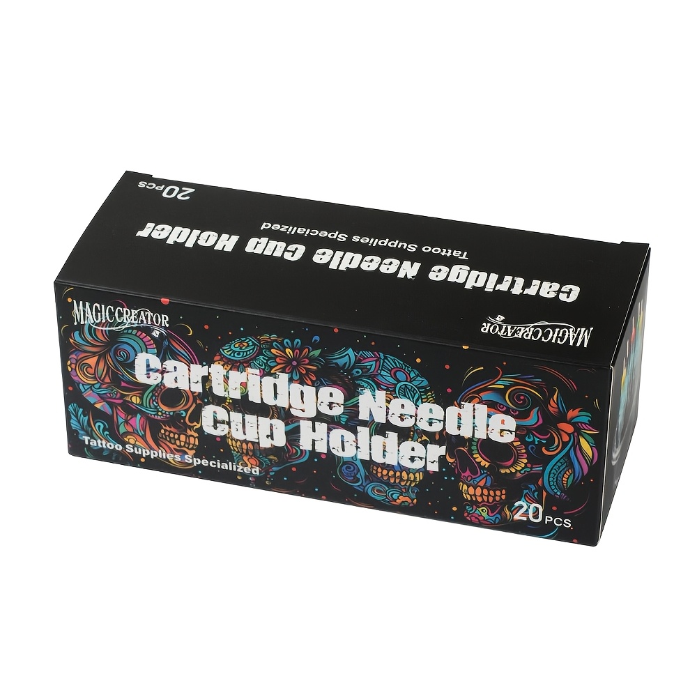 20-pack Clear Plastic Needle Washing Cups