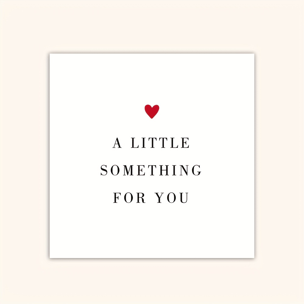 50pcs Pack Square Thank You Cards Suitable For Small Business, Elegant Minimalist Notes With Heart Decorations, Compact For Weddings, Events, - Portable Thank You Card Pack
