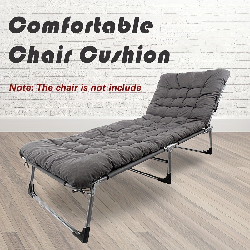 

1pc Thickened Recliner Cushion - Modern, Hand-washable Cotton Blend For Comfort & Durability