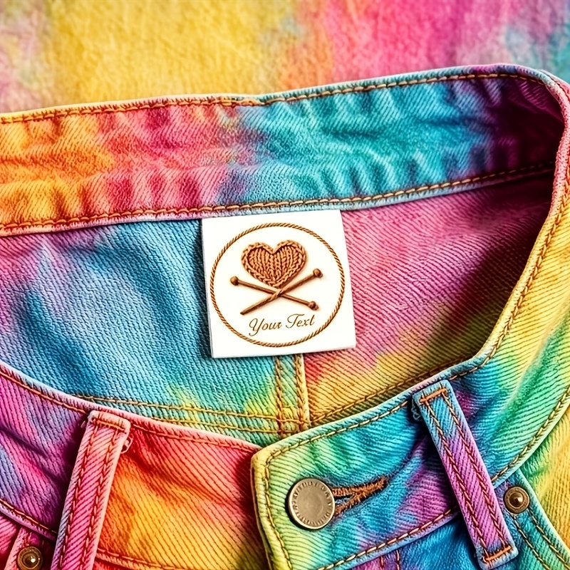 sew on labels sold on Temu United States