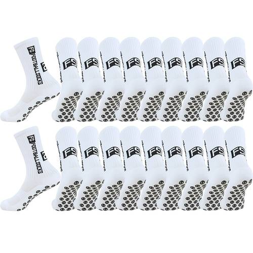 item picture 20 50pairs football socks for girls boys sports socks towel grip socks soccer basketball skateboard exercise athletic socks for teenager