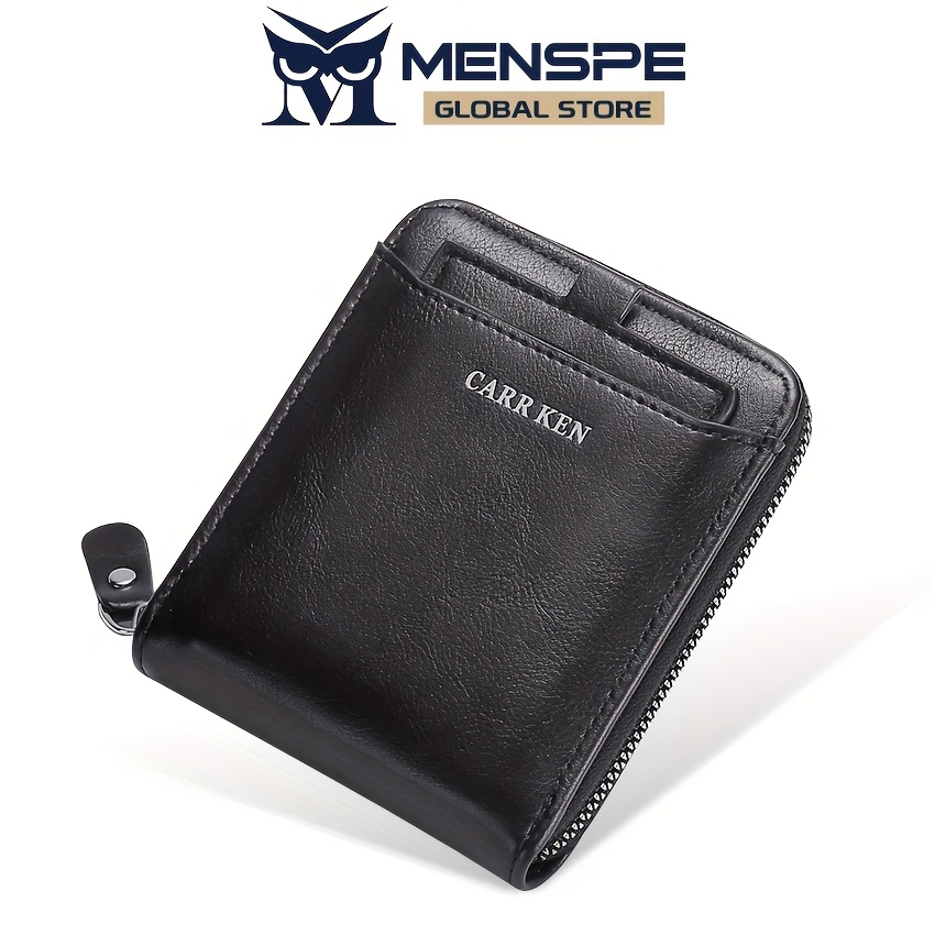 TEMU Men's Wallet Wallet Fashion Wallet Short Wallet Super Soft Pu Wallet Foldable Wallet Wallet Zipper Wallet Business Wallets Multi-card Pocket