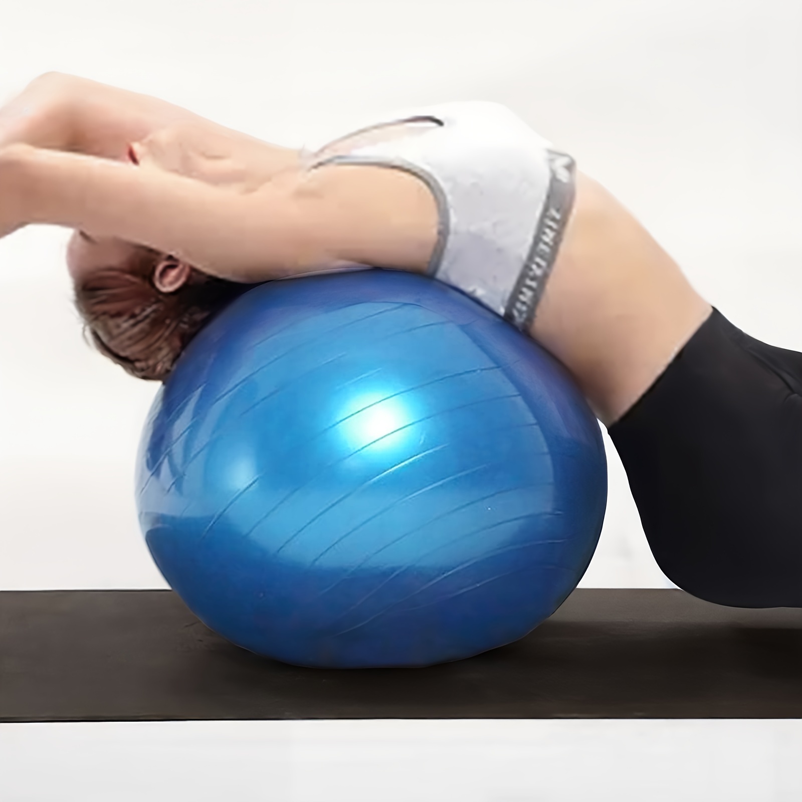 

65cm Yoga Ball With Pump, For Home & Gym Use