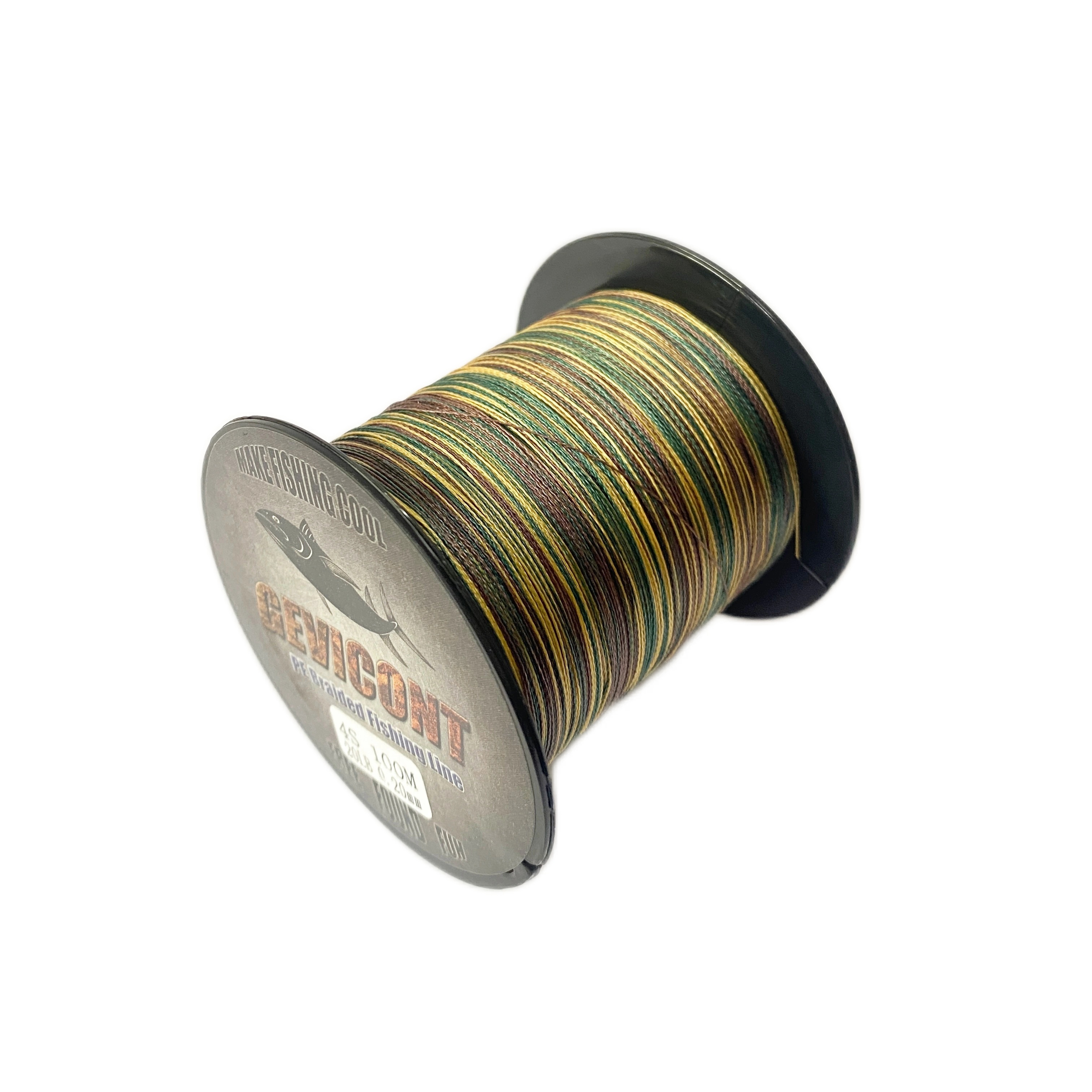 Gevicont Braided Fishing Line Camo Pe Dyneema 109 Yards 4 - Temu