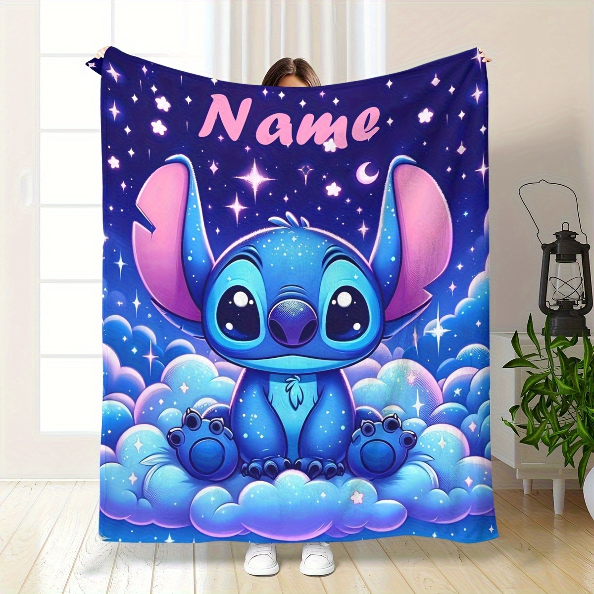 

[hot ] [hot ] Name Pattern Blanket - -, Hypoallergenic Flannel For Bedroom, , , - , Christmas