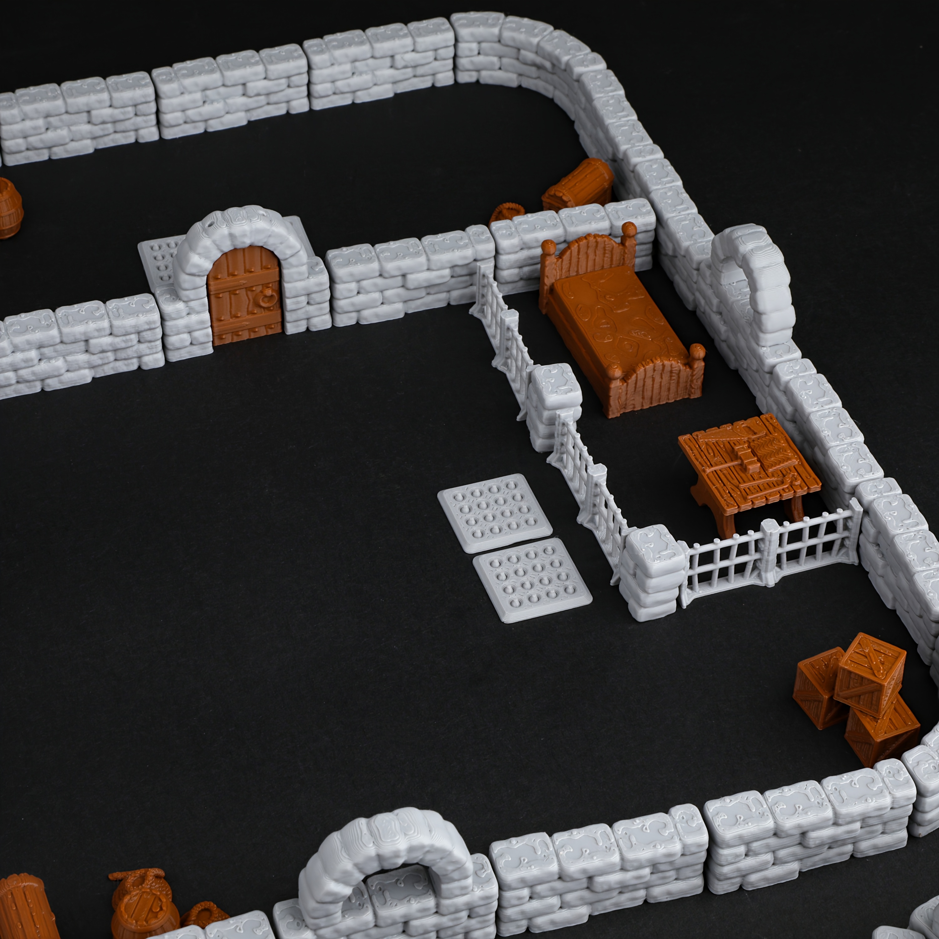Expandable Modular Terrain Set for RPGs