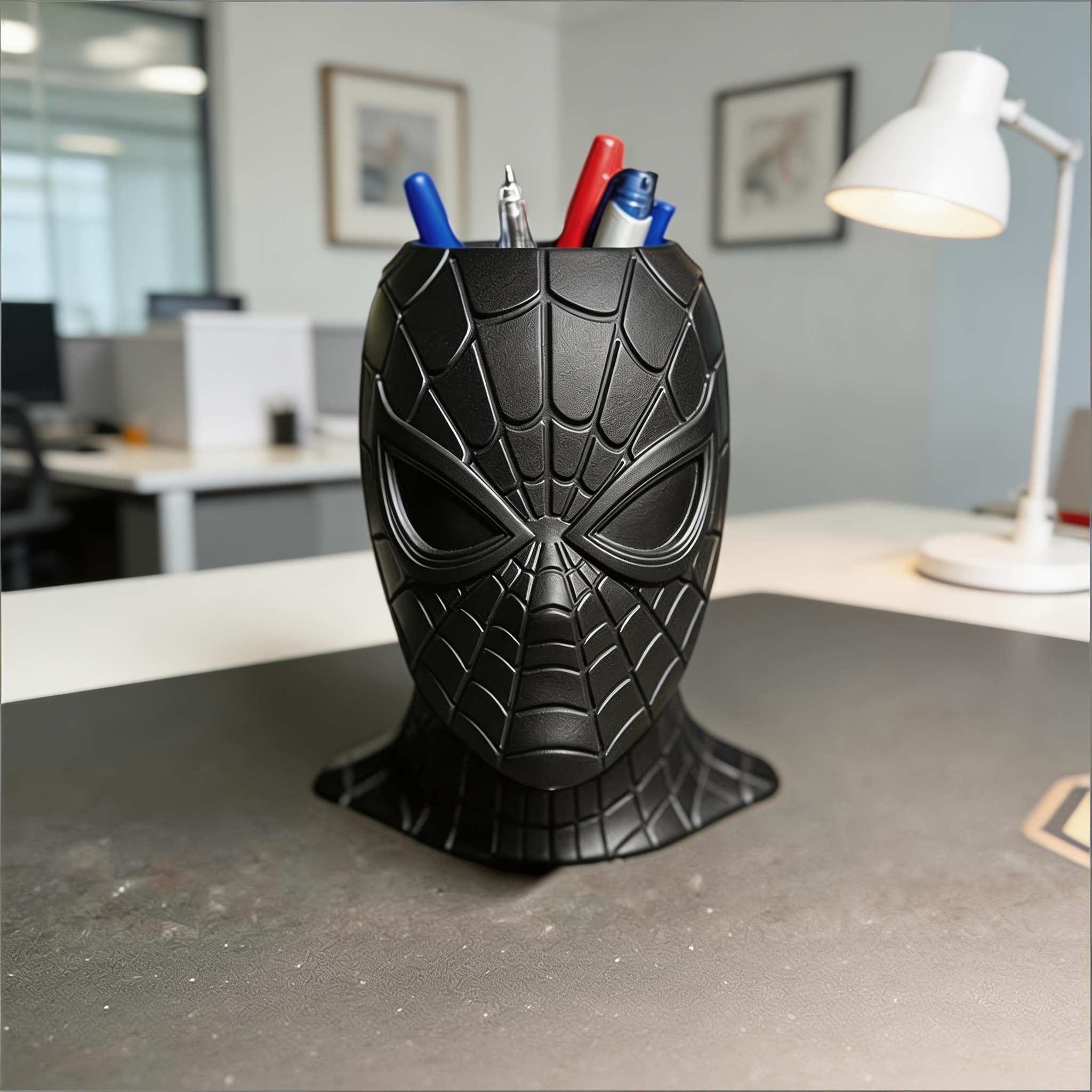 - Pen Holder, An Decoration For Living Room Bookshelf Or Study Desk, Ideal Gift For Holidays, Father's Day, Engagement Anniversaries, And More