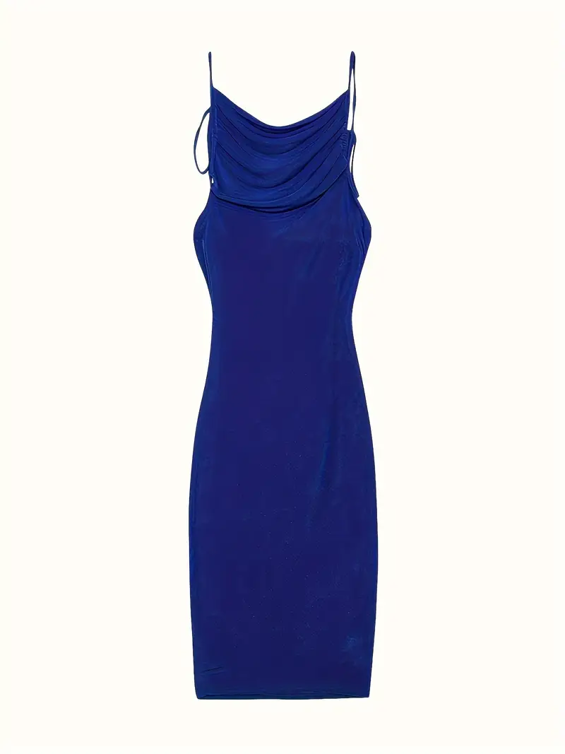 scoop neck backless tie maxi dress Laretta Cowl Neck Backless Maxi Dress edikted