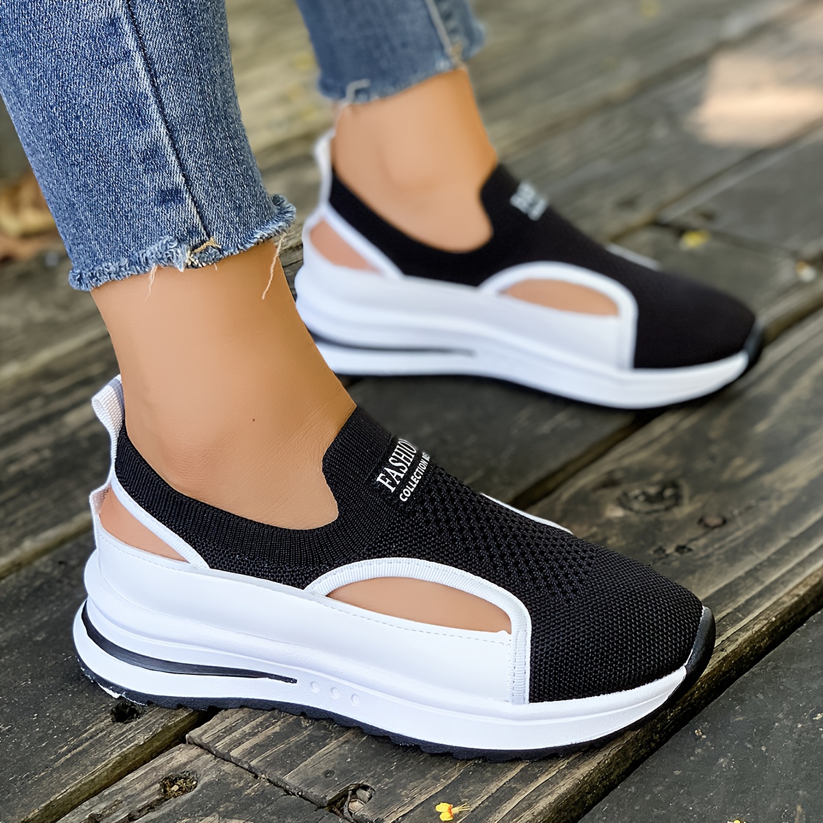casual sandals womens fashion versatile breathable mesh summer running womens sandals women shoes Product details 5