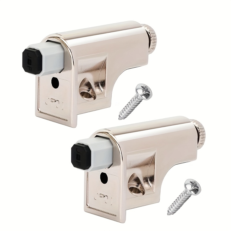E-shop 2er-Pack -Dämpfer für Schrankschranktüren/Kleiderschranktüren, verstellbarer hydraulischer Puffer, Geräuschreduzierung und sanfter