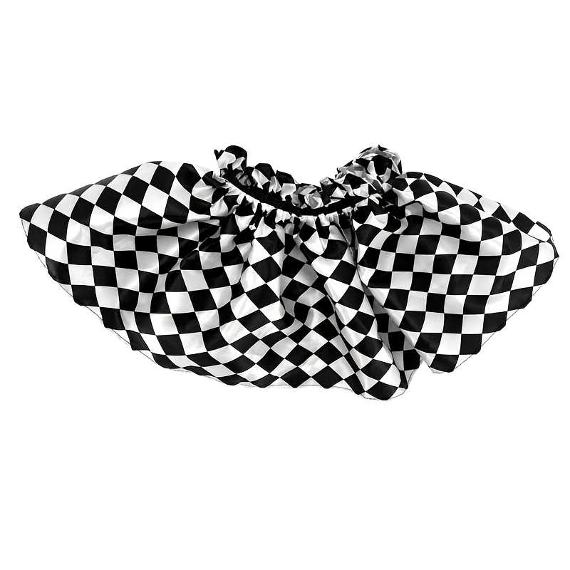 TEMU de cuello de a cuadros clásicos, de brazo de a cuadros, accesorios esenciales de cosplay para fiestas temáticas de , de cuello y de brazo con