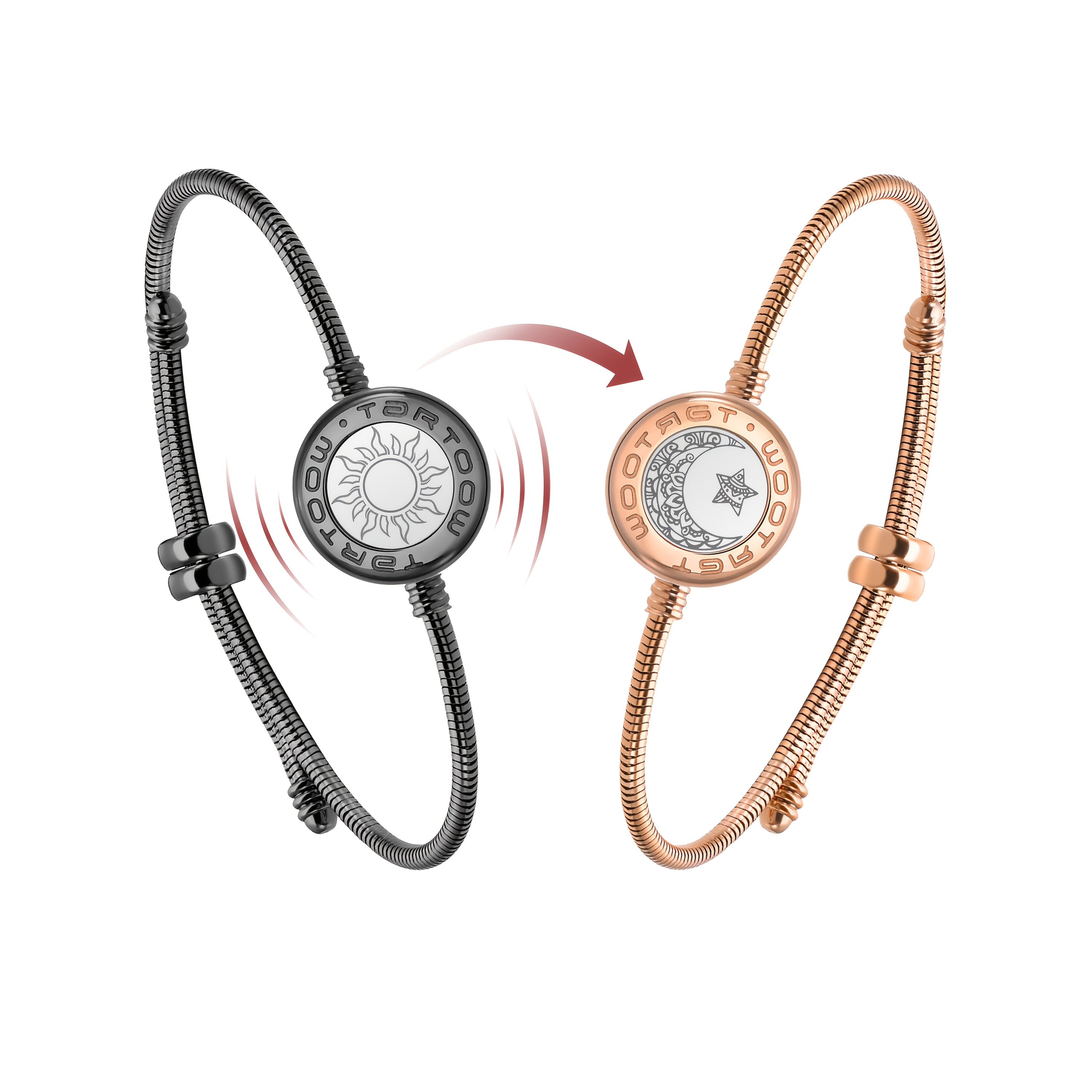 Long Distance Touch Vibrating Friendship Bracelets Amazon Touch