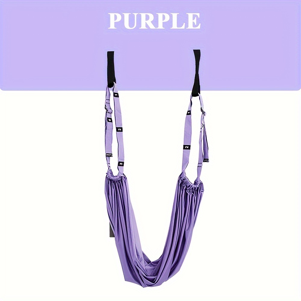 waist back leg   aerial yoga hanging rope for   pilates fitness trainer details 7