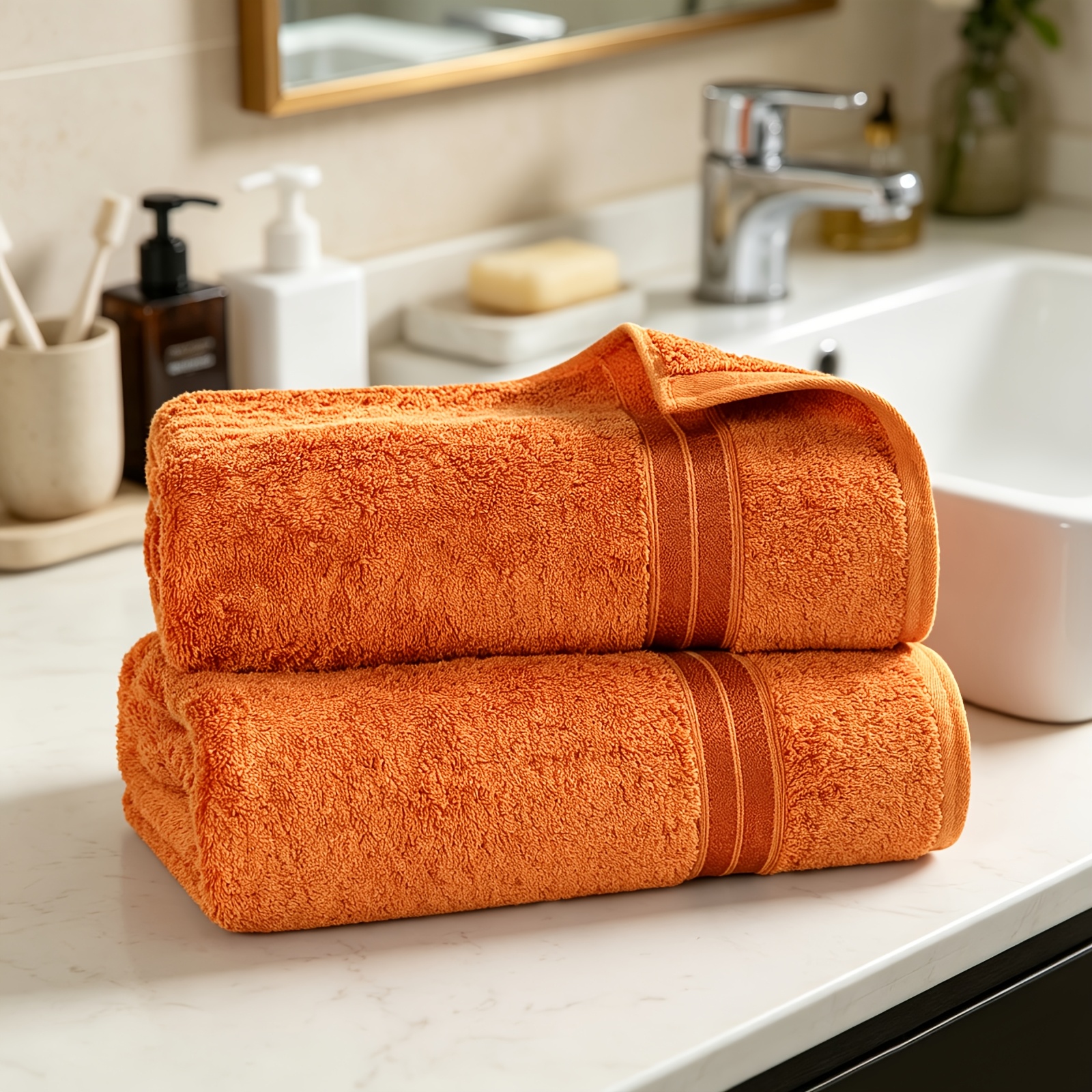 Hair Salon Towel, Salon Towel, Absorbent, Thickened Pure Quick-dry, Suitable For Hair Drying At Salons And Home Use, Not Bleach Resistant.