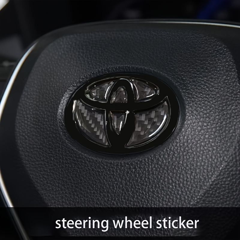 

3d Adhesive Steering For Toyota - Accessories Decoration Set