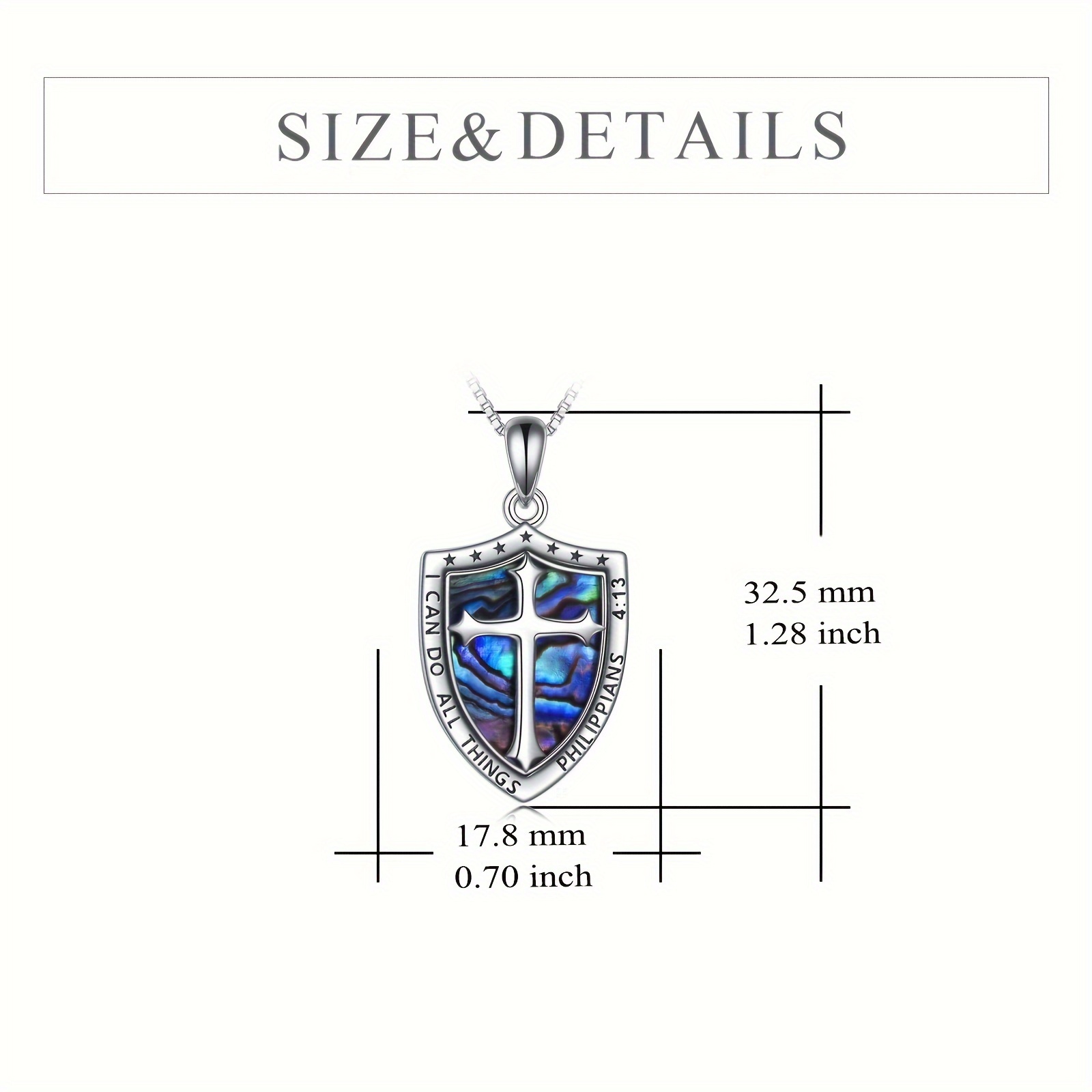 YFN Sterling Silver Cross Necklace Lifestyle