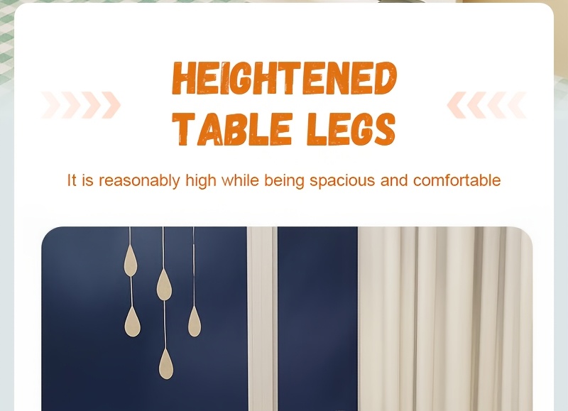 Extra Large Portable Laptop Folding Desk - Study Table, Sturdy and Durable, Ideal for Reading, Writing, and Eating on Beds, Sofas, and Floors. Multi-functional Tray Stand, Bed Table, Laptop Desk, No Assembly Required, Perfect Holiday Gift