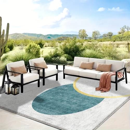 juego de sillón exterior - muebles de patio modernos con cojines acolchados, alfombras y almohadas decorativas para jardín, o picnic - , y de limpiar, múltiples tamaños disponibles, juego de muebles para exterior, asientos para , decoración exterior elegante, muebles de exterior s, alfombra para recoger , alfombra para , alfombra para exterior resistente a , ropa para exterior