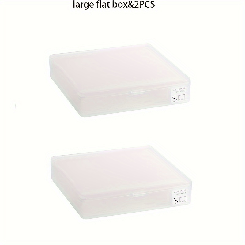 Miscellaneous Storage Boxes Small Storage Box Transparent - Temu