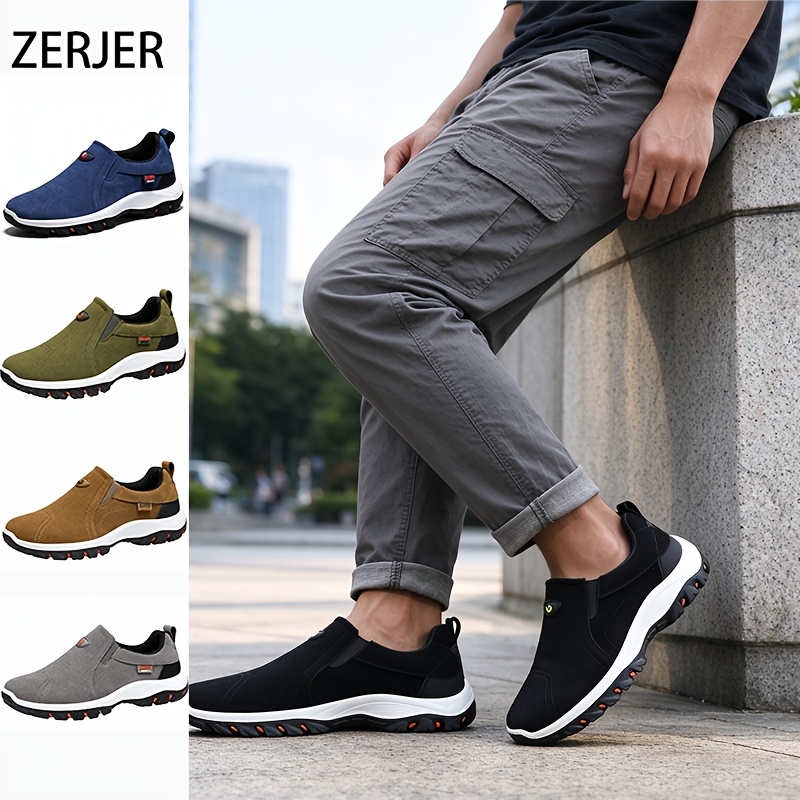 Men's Fat Wide Toe Athletic Shoes, Comfortable Sneakers for Active Use