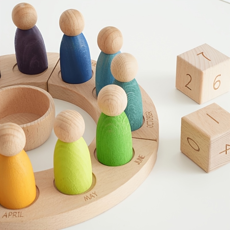 Mini Colorful Ornament Set - 12pcs Creative Stacking Game