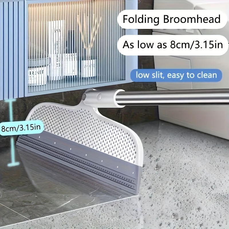 magic cleaning broom wiper squeegee floor scraper for bathroom hair removal sweeper wet dry use cleaning tool Product details 1