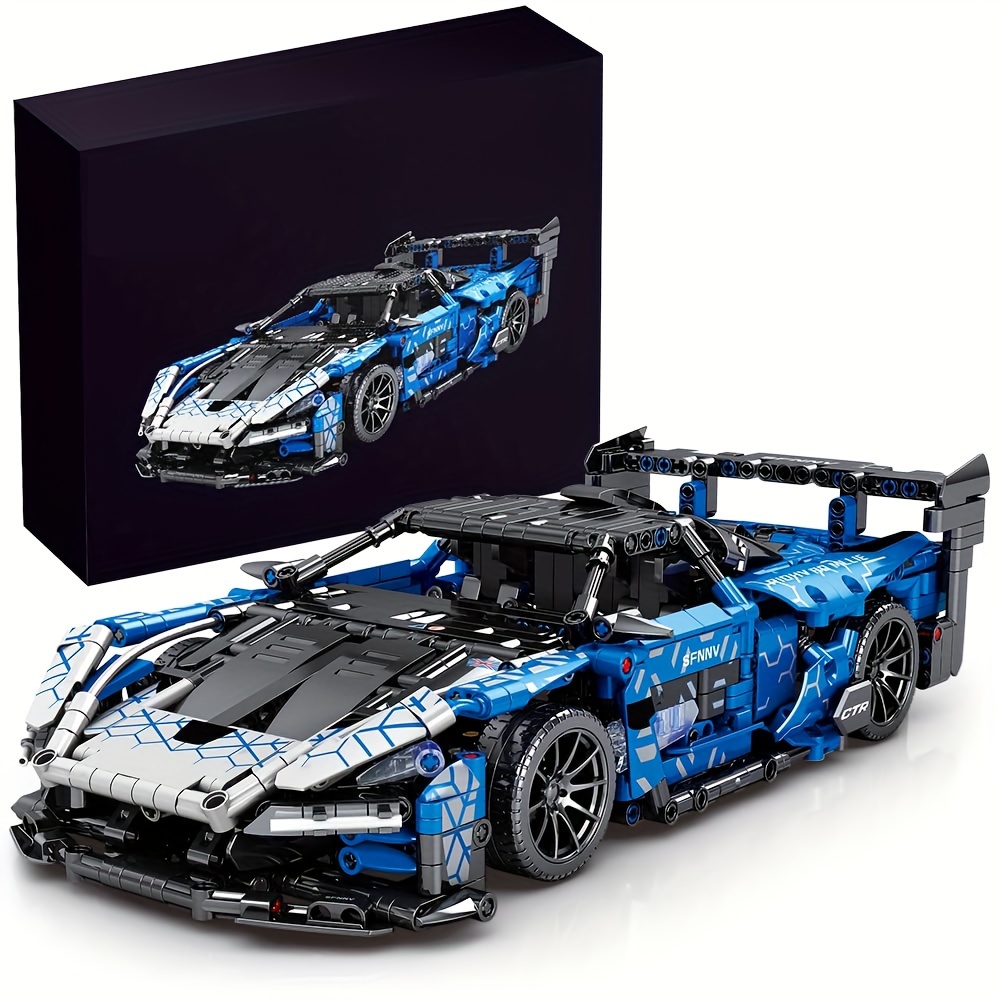 

Sports Car Building Blocks Toys Adults Kits, 1:14 Moc Building Set Raceing Car Model (1404 Pieces)