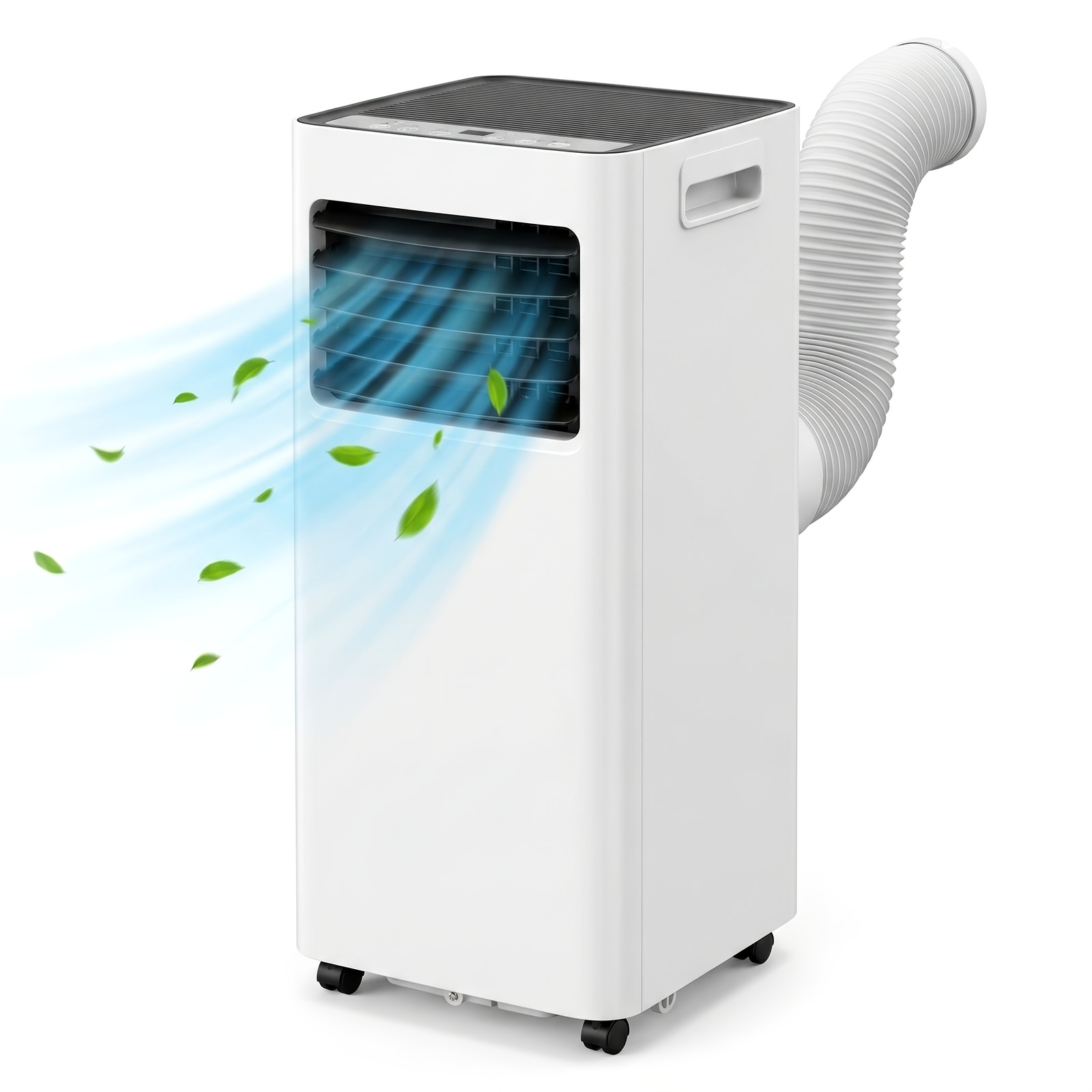 portable air conditioner   conditioner 9000 btu 2 6kw 4 in 1 portable air conditioner with exhaust hose remote control   display     24 hour timer suitable for rooms up to 25 square meters