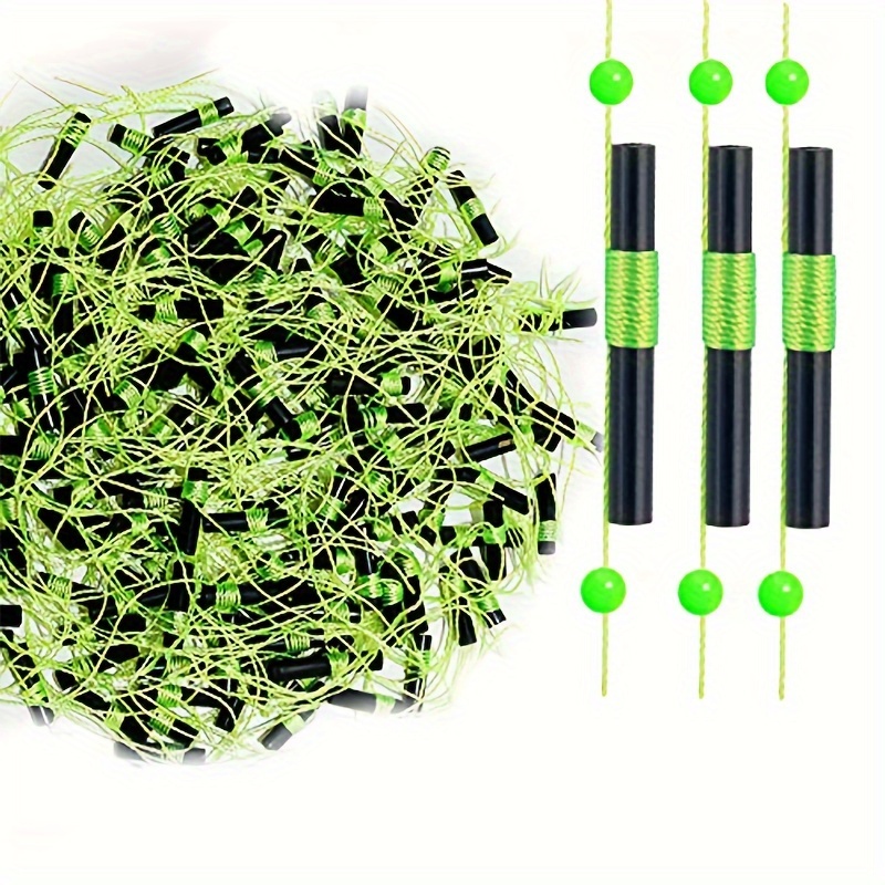 

90pcs Fishing Slip Stops And Beads, 60pcs Stoppers For Fishing Float Line, Crappie Fishing Supplies